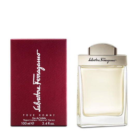 Salvatore Ferragamo By Salvatore Ferragamo For Men. Eau De Toilette Spray 3.4 Ounces, 3.4 fl. oz.