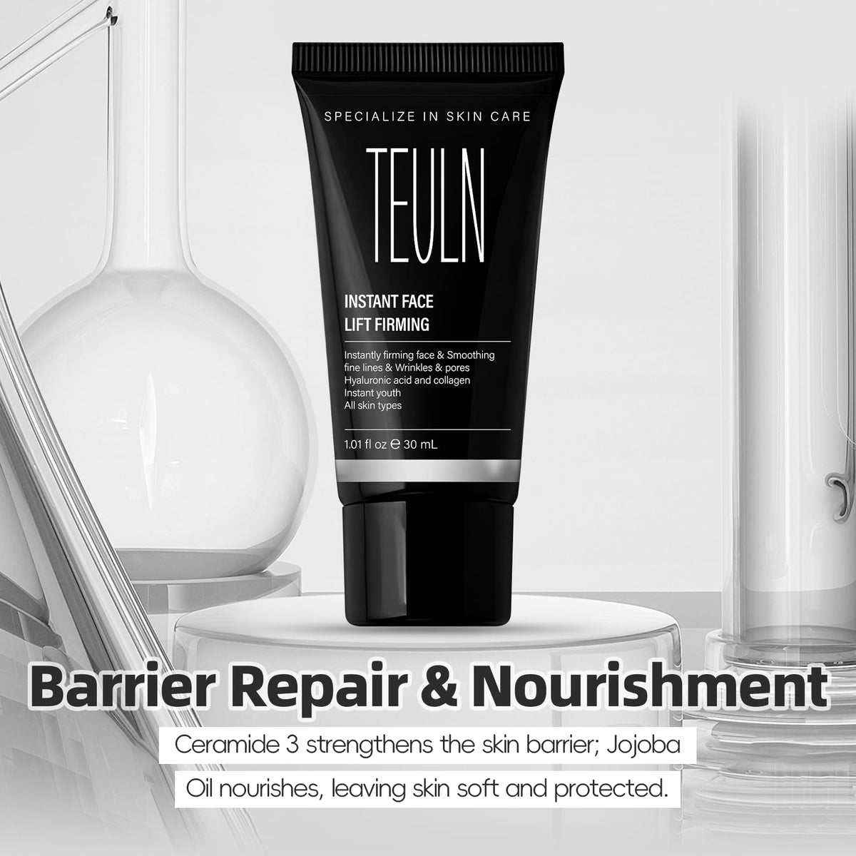 TEULN Instant Face Lift Cream,Instant Face Tightener, Smoothing Fine Lines, Wrinkles and Pores,face tightening and lifting