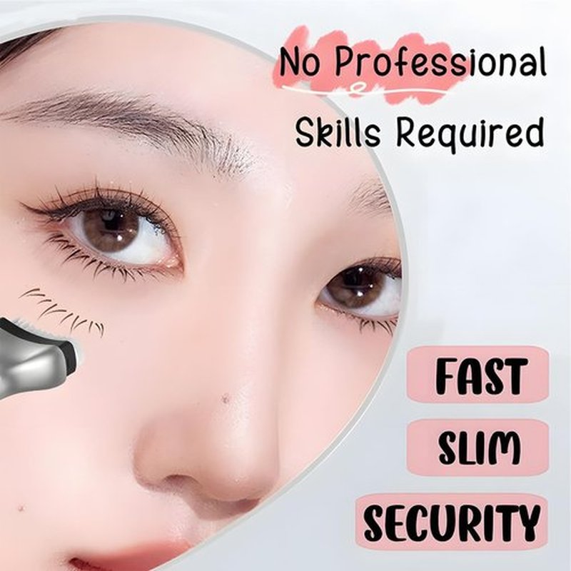 Lower Eyelash Stamp - Waterproof Lazy Lash Stamp with Ink | Lower Lash Eyelinerr Stamp Tool | Liner Stamp Tool for Eye Makeup | Eye Liner Pen for Females (Brown)