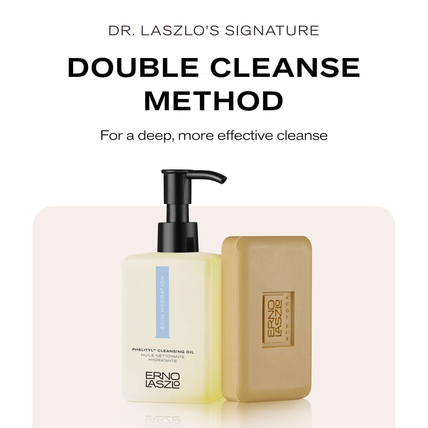 Erno Laszlo Phelityl Cleansing Oil, Hydrating Makeup Remover, Gentle Oil Facial Cleanser for Dry Skin, Double Cleanse, 6.4 Oz