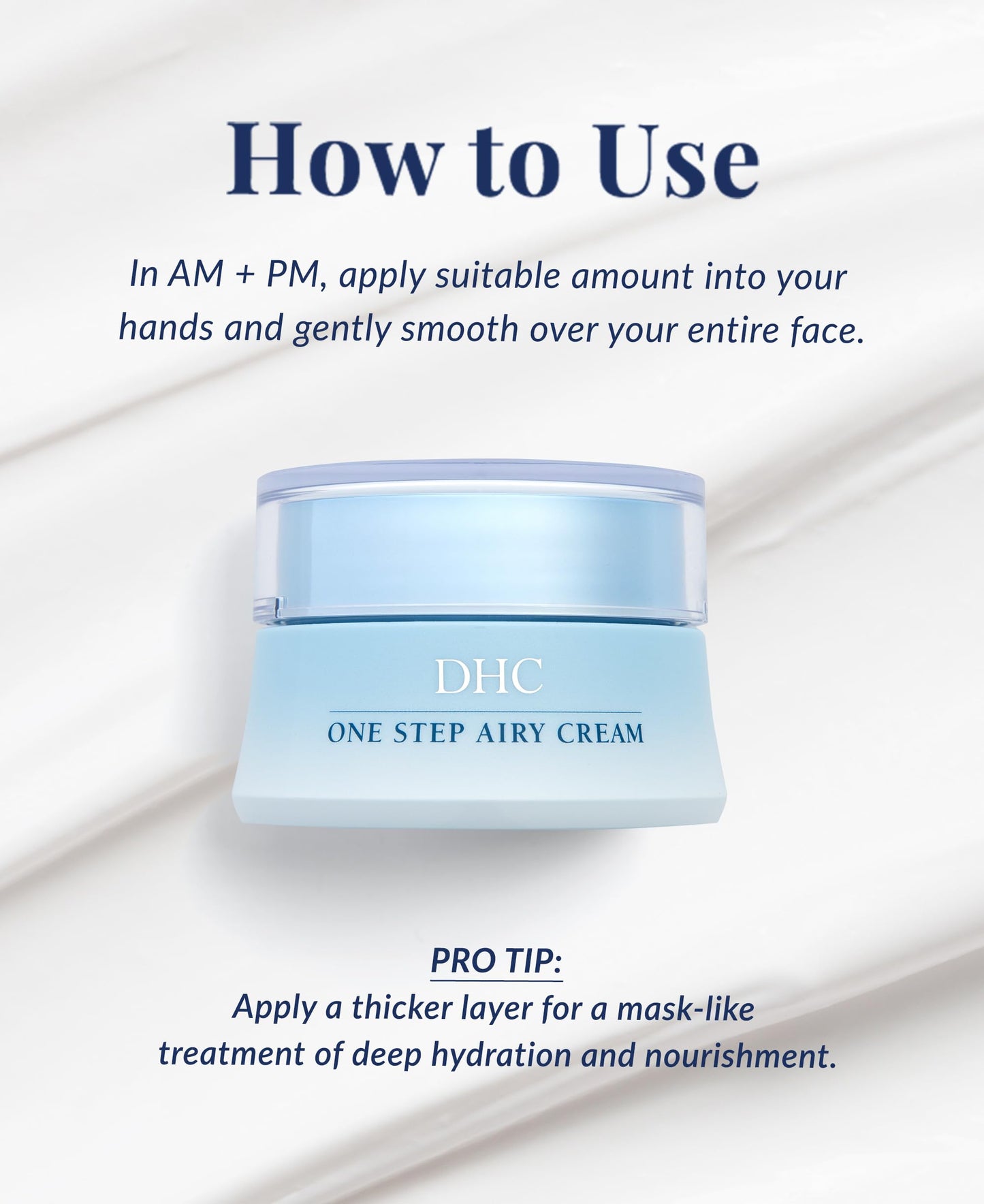 DHC One Step Airy Cream, 1.7 oz. Net wt.