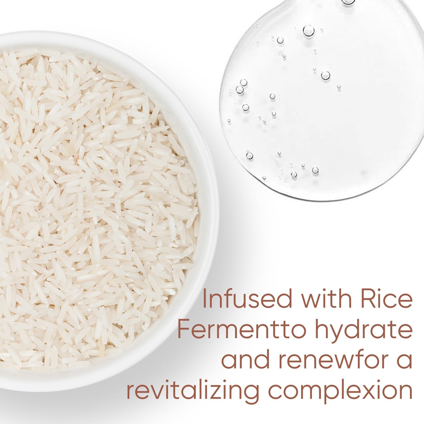 Rice Peeling Ampoule for Daily Soft Exfoliating Face and Body Scrub with Fermented Rice Extract Gentle Peel Shot Exfoliator and Blackhead Remover Lightweight Peeling Oil for Smoother Skin Care Results