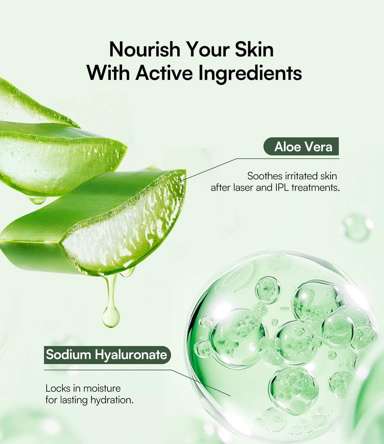INIA Micro-current Conductive Gel for Facial and Body Skin Care Machines – Hydrating Gel Primer with Hyaluronic Acid, Anti-Aging & Skin Tightening for Women and Men, 10.56 Fl Oz