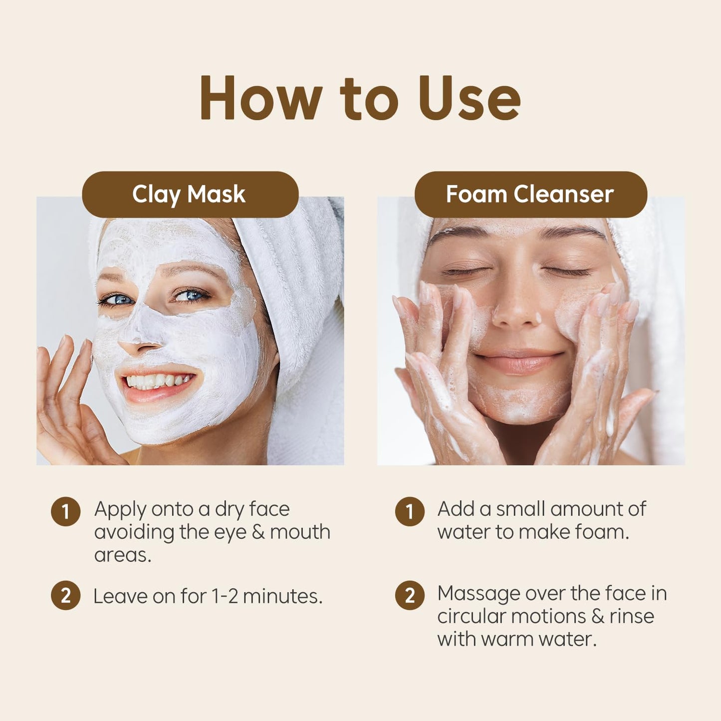 THANKYOU FARMER Rice Pure Clay Mask to Foam Cleanser, 1 Minute Clay Mask to Purify Pores, Foam Cleanse to Remove Excess Oil & Sebum, Deep Cleansing, Korean Skincare, Dermatologist Tested, 5.27 Fl oz