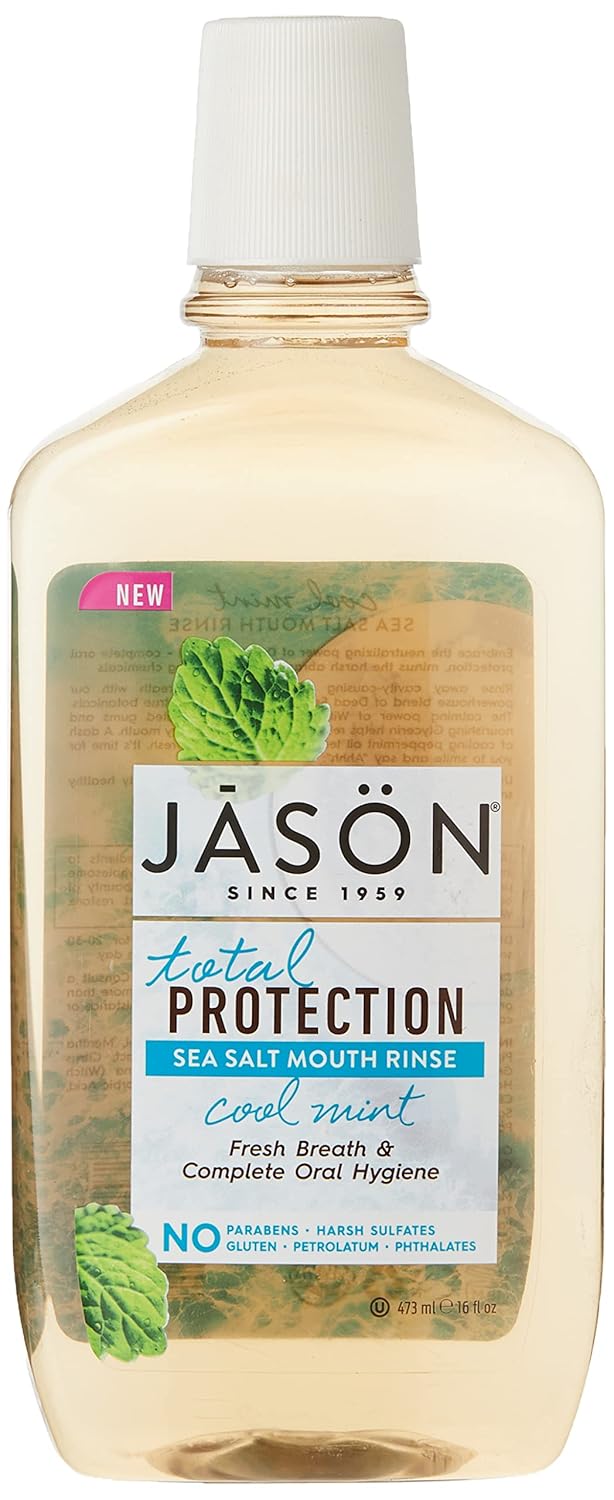 JĀSÖN Sea Fresh Strengthening Mouthwash, Spearmint, 16 Fl Oz