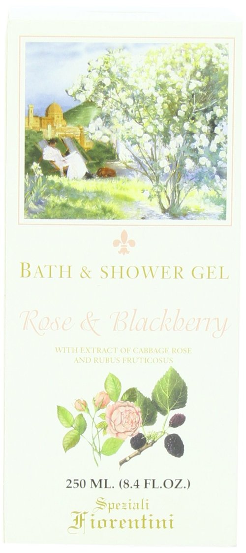 Speziali Fiorentini Bath/Shower Gel, Rose and Blackberry, 8.4 Ounce