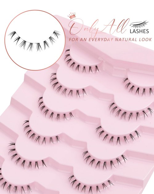 Bottom Lashes Bottom Eyelashes False Lower Lashes Fake Bottom Eyelashes 7 Pairs Bottom-3