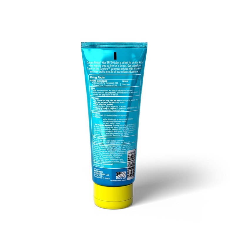 Ocean Potion Baby Sunscreen Lotion SPF 50 - Gentle Non-Greasy Formula with Aloe & Vitamin E | Travel Size 3.4 oz