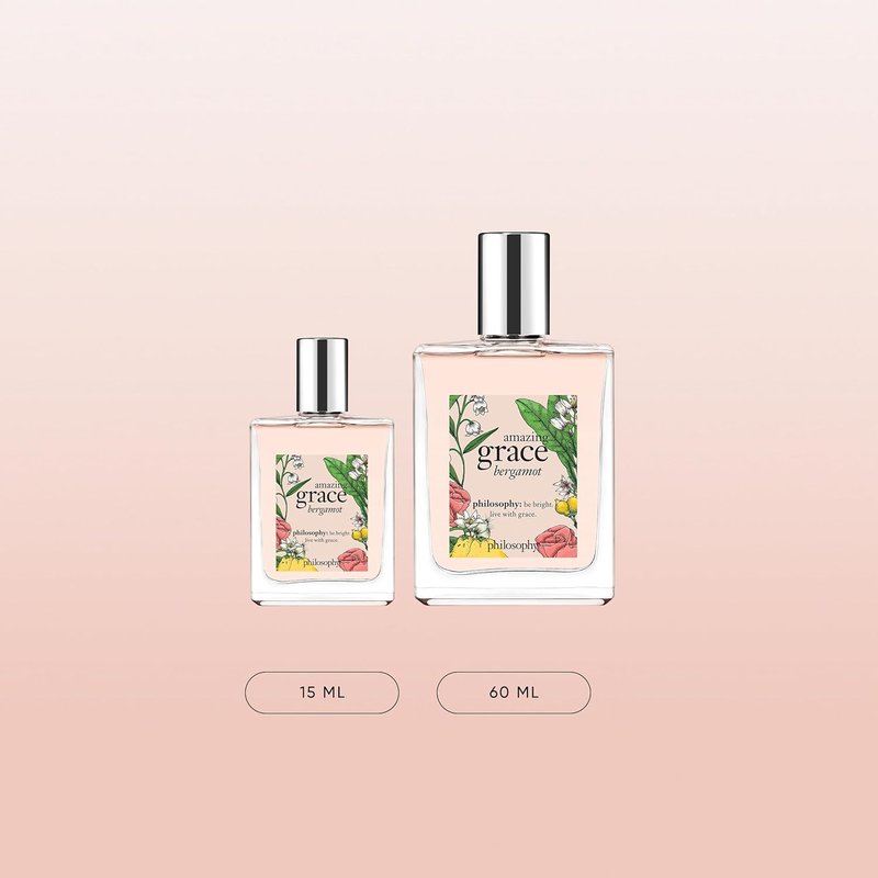 Amazing Grace Bergamot Eau de Toilette - Bright Floral Women's Perfume with Bergamot, Lily of the Valley & Musk - Long-Lasting Fragrance