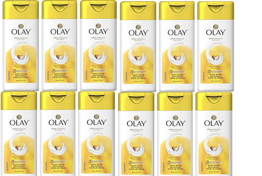 Olay Body Wash Ultra Moisture 3 Ounce (12 Pack)