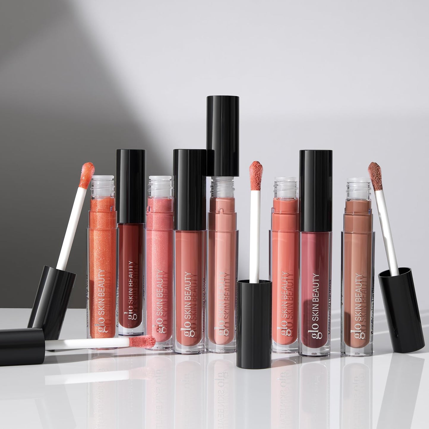 Glo Skin Beauty Conditioning Lip Gloss (Secret Agent) | Non-Sticky, Nourishing Lip Glosses Packed with Skincare Benefits