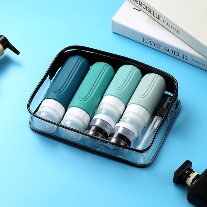 Mrsdry 16 Pack Travel Bottles for Toiletries, TSA Approved Silicone Travel Containers jar for Toiletries, Leak Proof Refillable Liqus Shampoo And Conditioner Travel Essentials toiletry Bottles