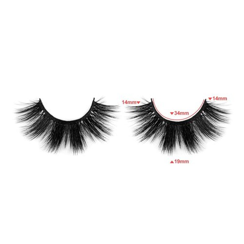 ALICE Eyelashes Fluffy Volume Eye Lashes Pack 20MM Long Fake Eyelashes Soft Faux Mink12 Pairs