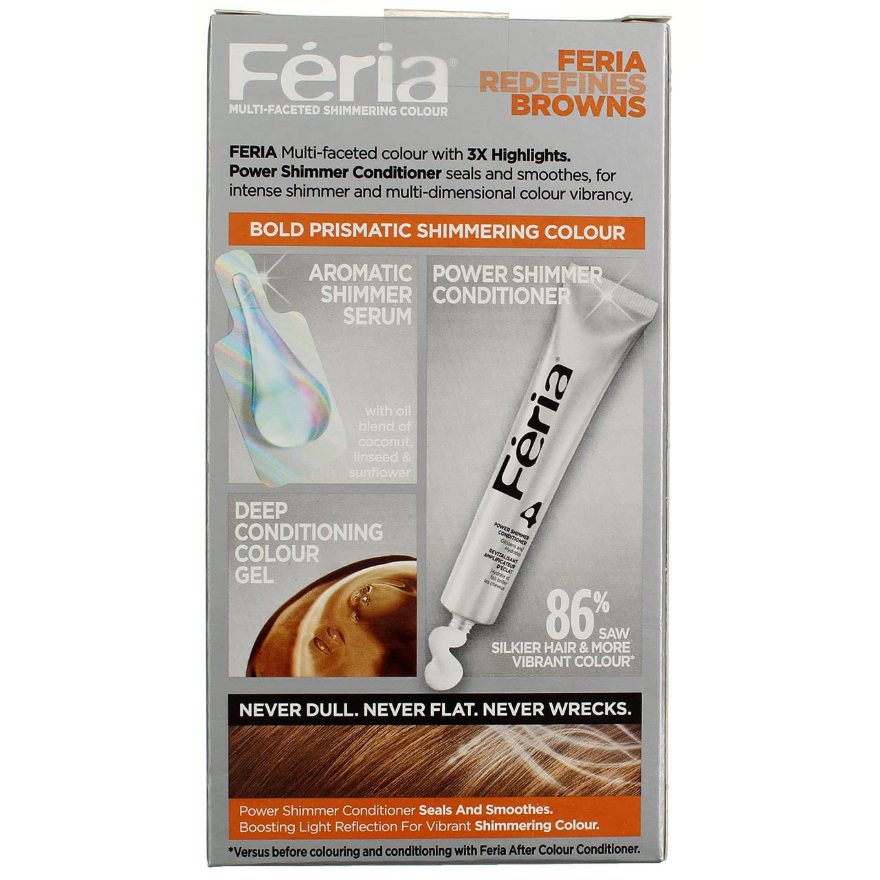 Feria Multi-Faceted Shimmering Permanent Hair Color Kit - C100 Star Lights Extreme