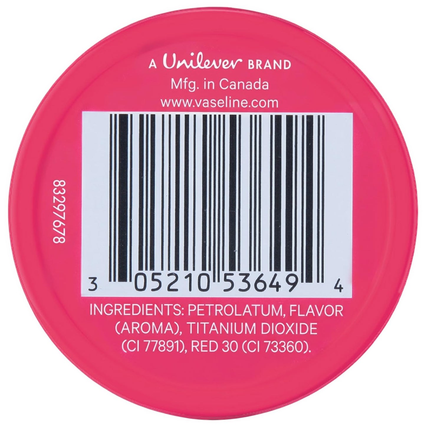 Vaseline Lip Therapy Lip Balm Tin Rosy Lips 0.6 oz 6 Count