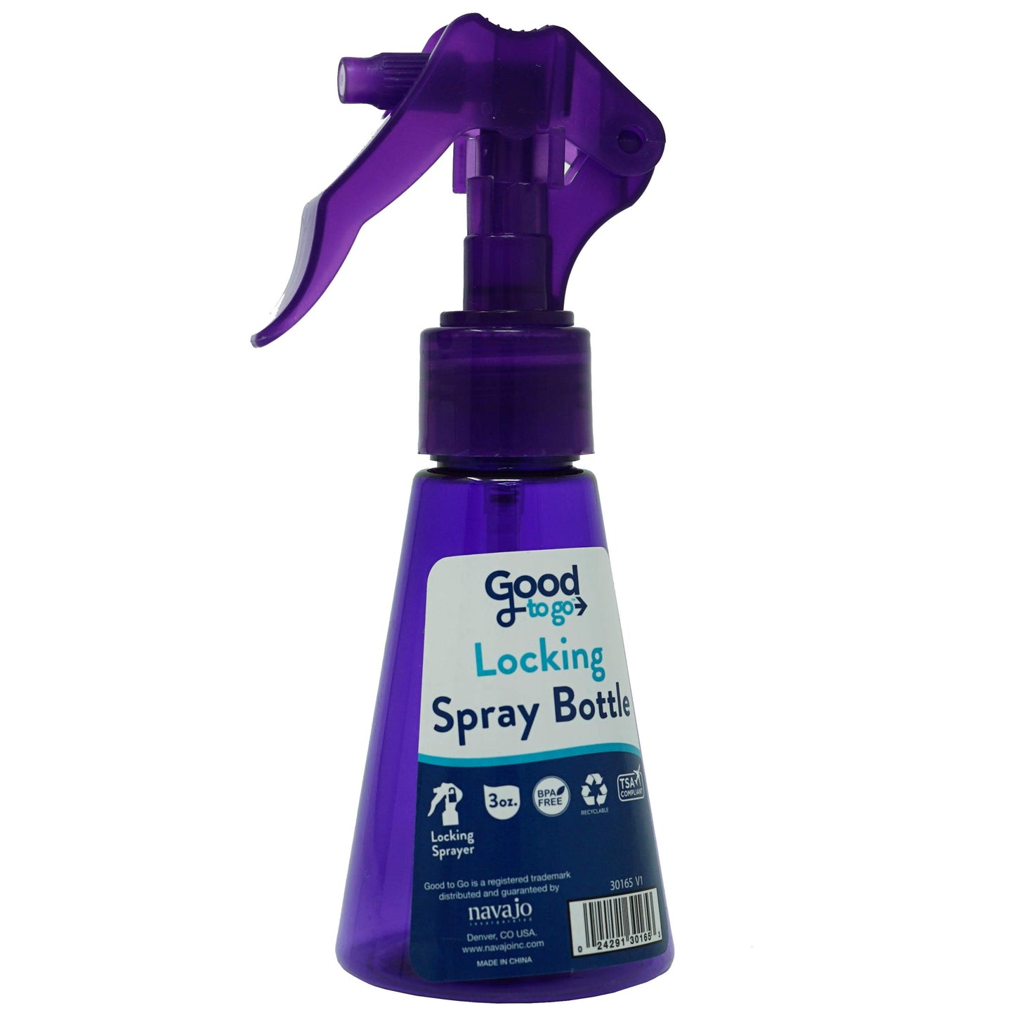 Handy Solutions Good To Go Locking Spray Bottle, 3 Ounce (Pack of 4)
