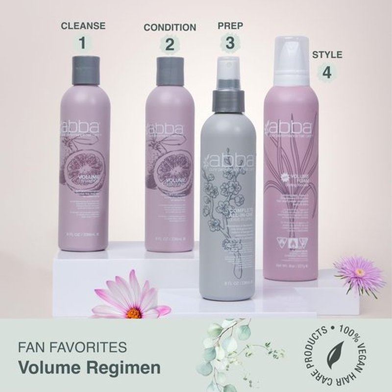 ABBA Volume Conditioner, Grapefruit & Lemongrass, 8 Fl Oz
