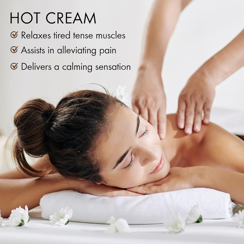 Majestic Pure Hot Cream - Anti-Cellulite Body Cream for Thighs & Butt | Moisturizing Sweat Cream | 9 Oz
