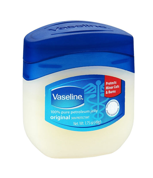 Vaseline Pure Jelly - Moisturizing Petroleum Jelly 1.75 Oz | Pack of 12 Jars