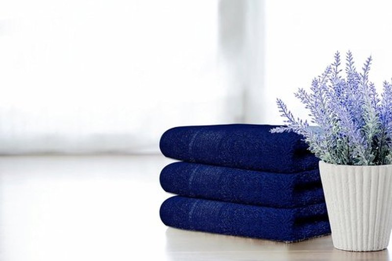 Premium Wash Cloths Pack of 12 (13" x 13" Inches)- 100% Combed Ring Spun Cotton WashCloth - Luxury Washcloths – Ultra Soft Face Towels - Highly Absorbent Wash Cloth for Face (Royal-Blue)
