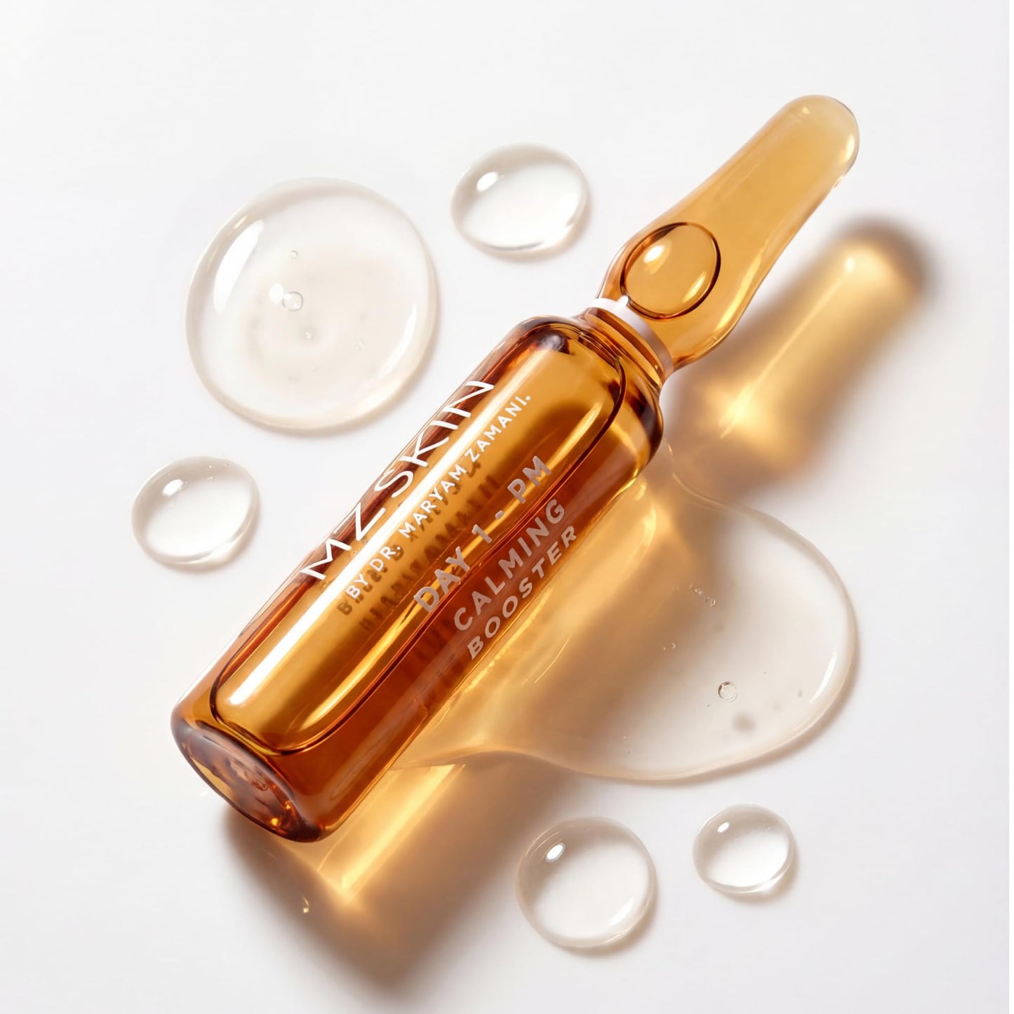 MZ SKIN Glow Boost Ampoules .06 fl oz x 10 | 5-Day Brightening Treatment with Vitamin C, Glycolic & Lactic Acid | Enhances Radiance for Dull, Uneven Skin