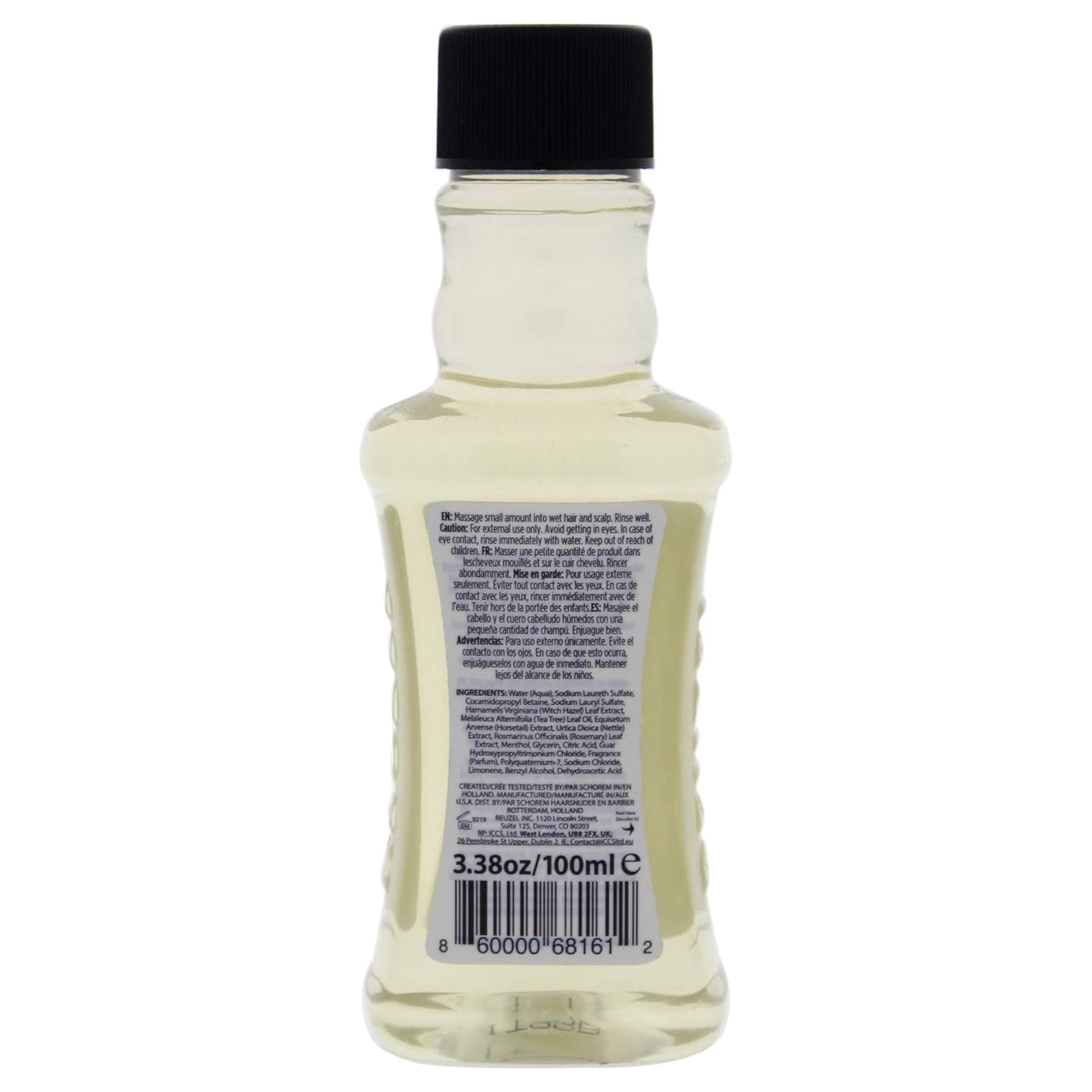 Reuzel 3-In-1 Tea Tree Shampoo, Cleanses Hair and Body