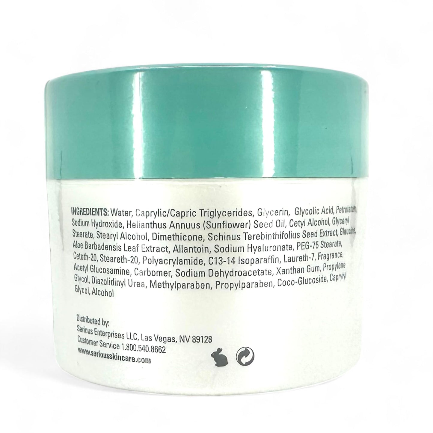 Serious Skincare, Glycolic Firming Retexturizing Body Cream with BODY FIT™, Moisturizing Lotion for Dry Skin, for Loose Crepey Skin Arms, Legs, Belly, Gentle Exfoliation for Smooth & Glowing Skin 8 Oz