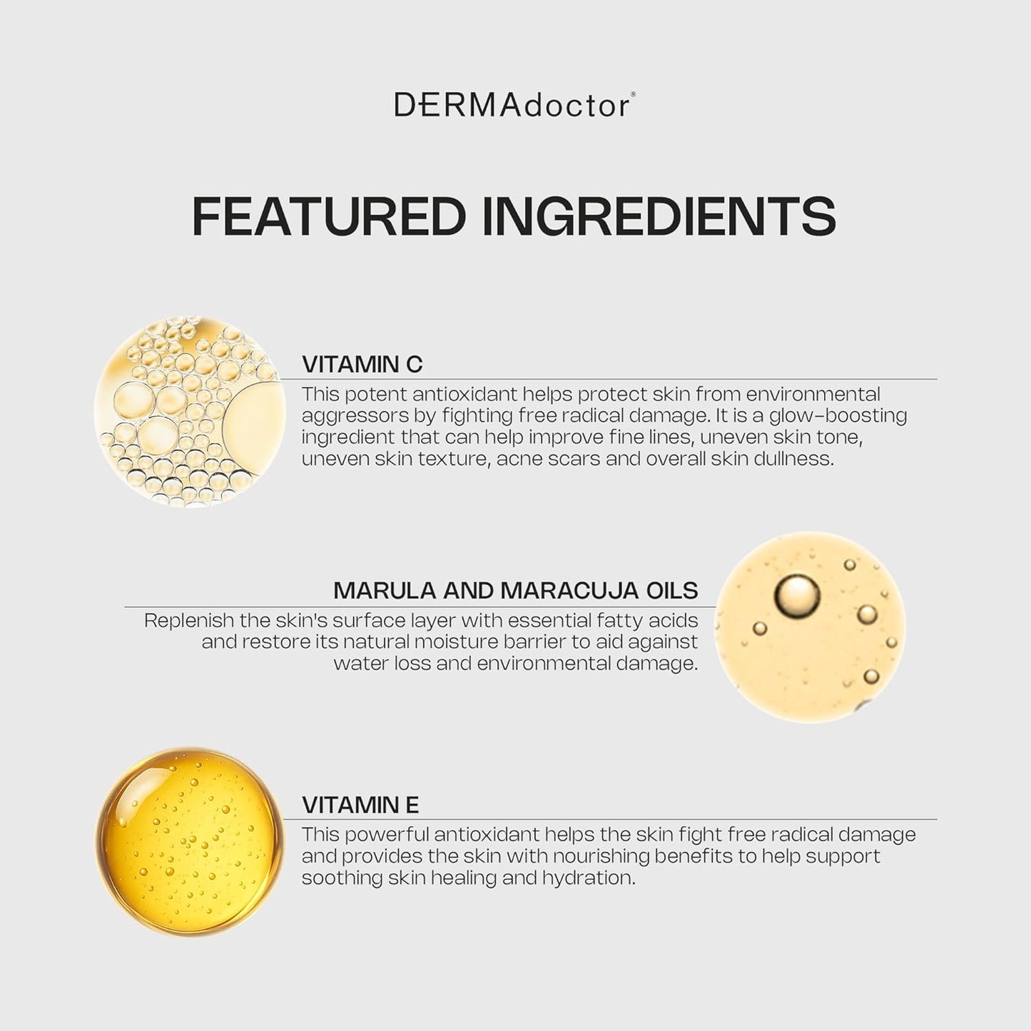 DERMAdoctor Vitamin C Facial Cleanser, Daily Face Wash, Toner, Makeup Remover | High-Potency Vitamin C from Kakadu Plum, Facial cleanser, Face Scrub, Cleanse Pores, Removes oil, Sunscreen, Pollutants