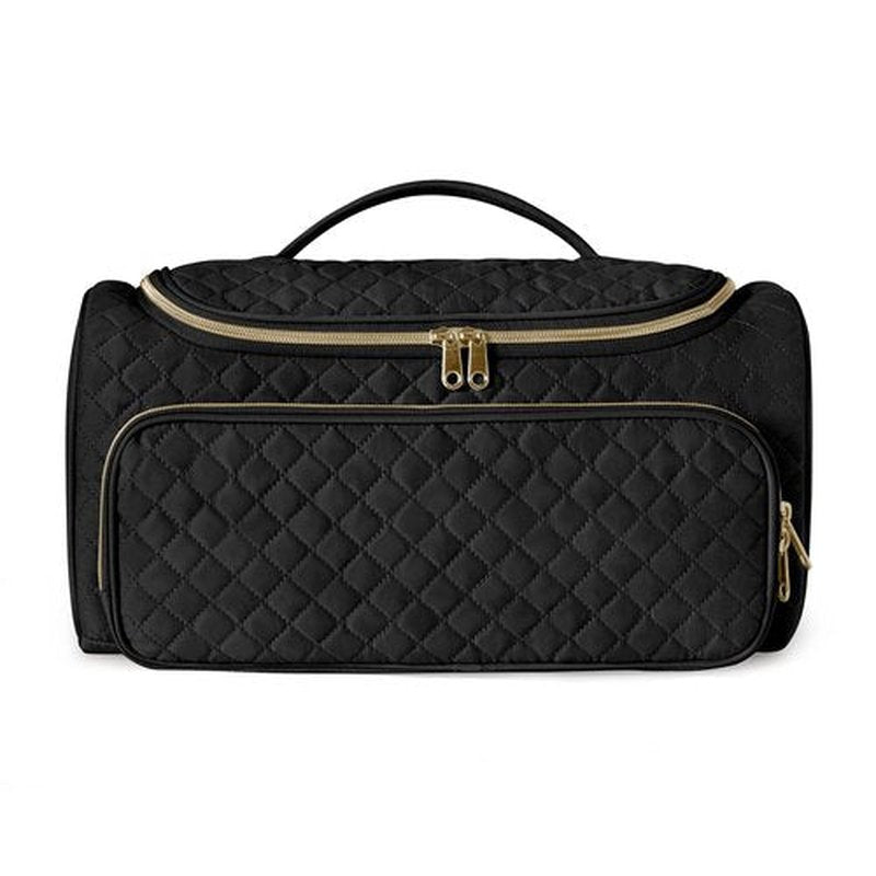 Fasrom Travel Case Compatible with Dyson Supersonic Hair Dryer and Attachments, Large Blow Dryer Storage Bag to Organize Hair Accessories for Home and Travel, Black (Patent Design, Empty Bag Only)