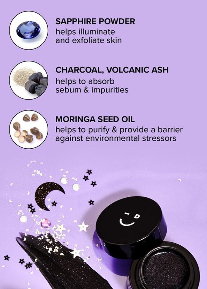 I DEW CARE Peel-off Face Mask - Space Kitten | Blackhead Remover, Whitehead Mask, Exfoliate with Charcoal, For T-zone, Pore Clearing, 2.70 Fl Oz