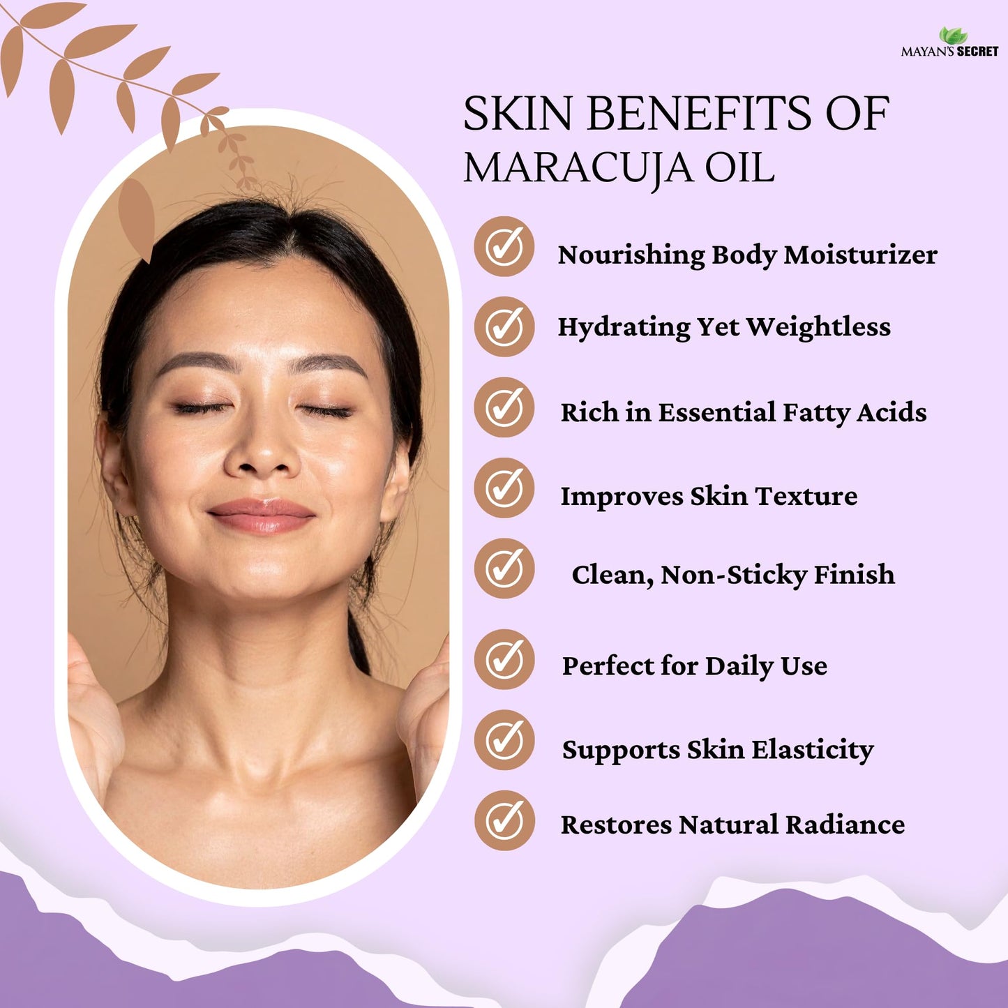 Pure Carrier and Essential Oils for Skin Care, Hair, Body Moisturizer for Face-Anti Aging Skin Care (Maracuja Oil (Passion Fruit), 4oz)