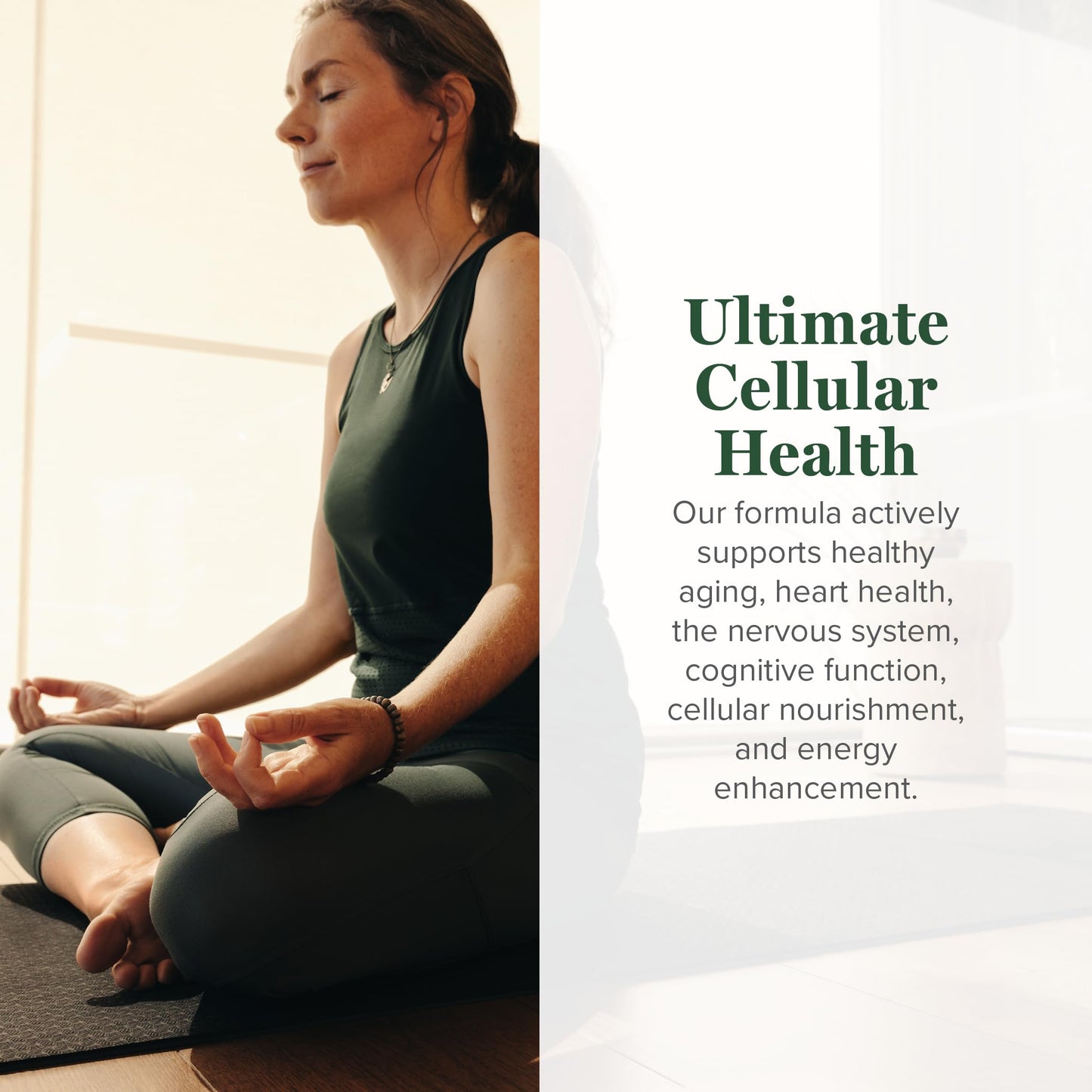 Ultimate Cellular Health- NAD Supplement for Women & Men, (60 Capsules)