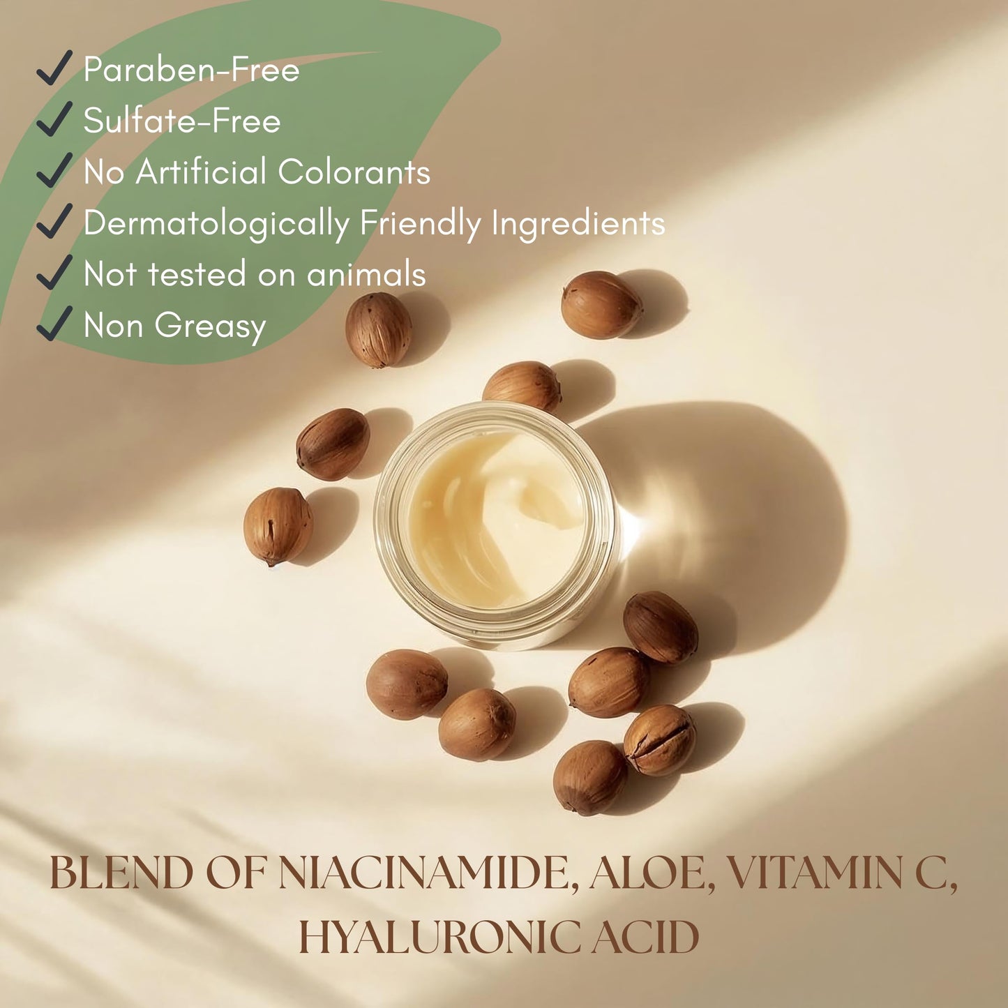 ivory loom Nourishing Face Cream, Elevated | Unrefined Shea Butter + Bioactive Complex | Niacinamide, Vitamin C, Hyaluronic Acid & Aloe Vera | Plant-Based Daily Moisturizer | 1.76 oz