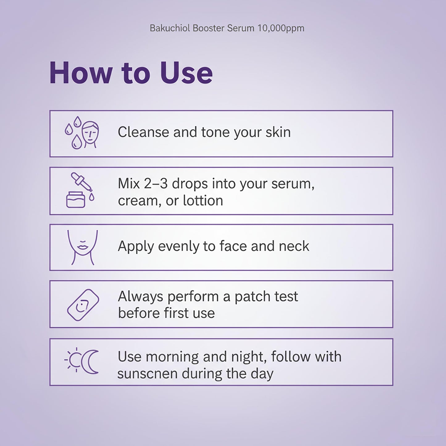 Korean Bakuchiol Oil Serum for Face - High-Potency Mix-in Concentrate - Bakuchiol Plumping Serum - Gentle Retinol Alternative for Wrinkle Care - Hydrating & Firming Anti-Aging Skincare 30ml