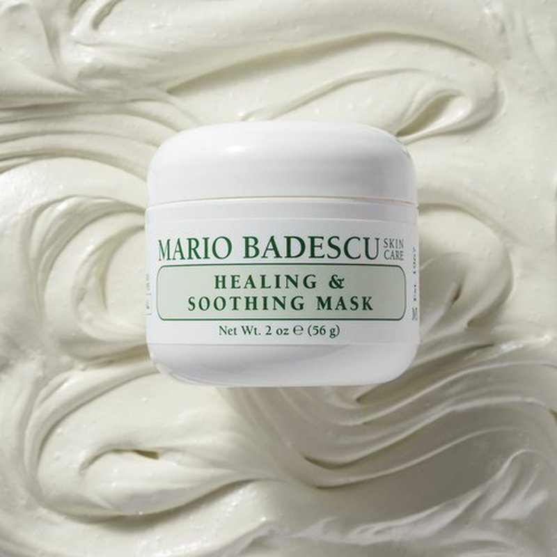 Mario Badescu Healing & Soothing Mask - Creamy and Comforting Facial Mask with Kaolin Clay, Niacinamide, and Zinc Oxide - Restores Balance and Alleviates Dryness - Ideal for Oily or Problem Skin