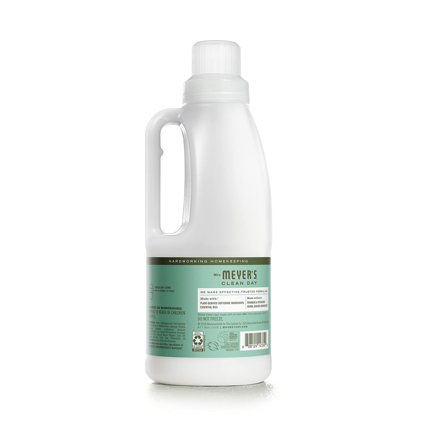 Mrs. Meyer's Clean Day Fabric Softener - Basil - 32 oz