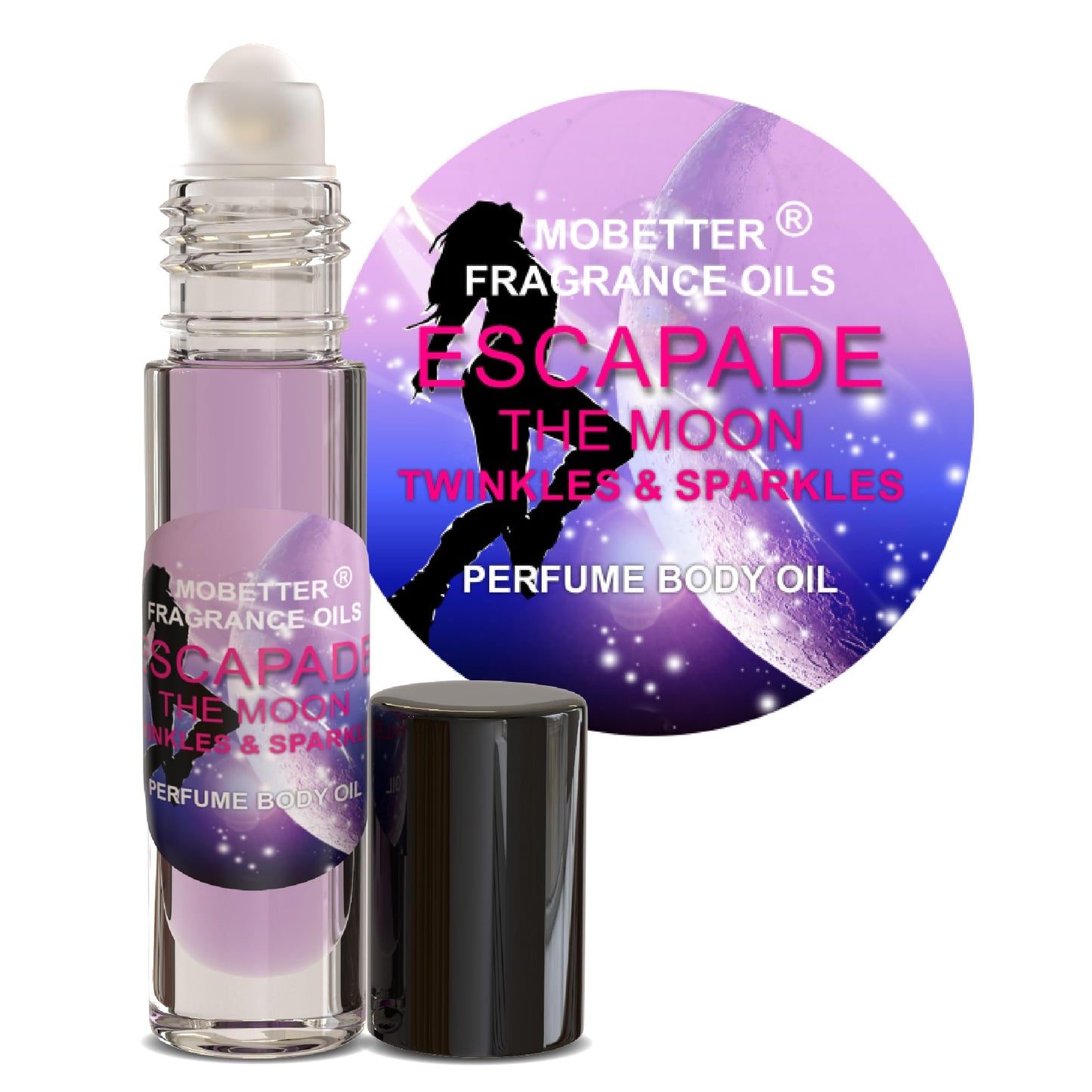 MOBETTER FRAGRANCE OILS Escapade The Moon Twinkle and Sparkles Women Perfume Body Oil
