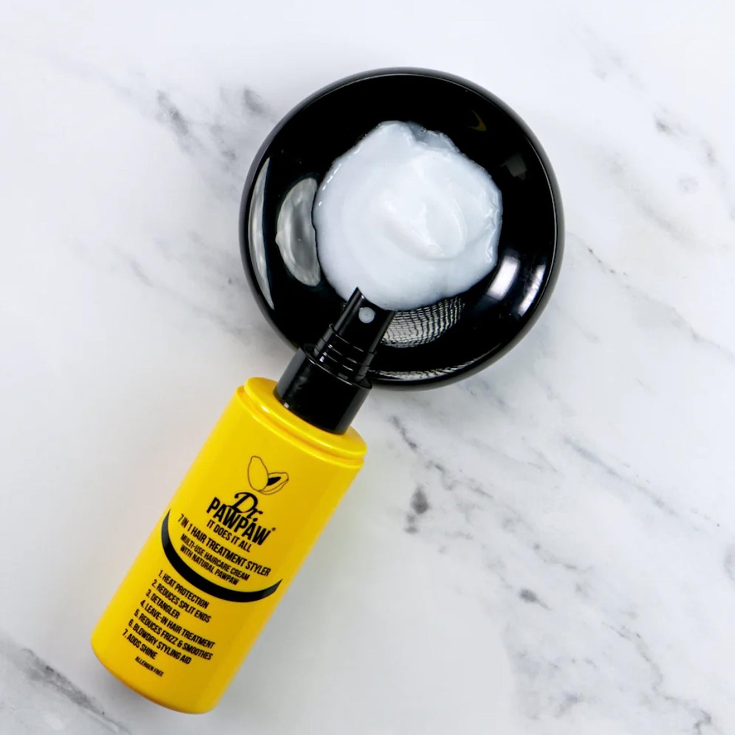 Dr.PAWPAW It Does It All: 7 in 1 Hair Treatment Styler with Papaya, Aloe Vera, Coconut Oil, Vegan & Natural (6 x 150 ml)