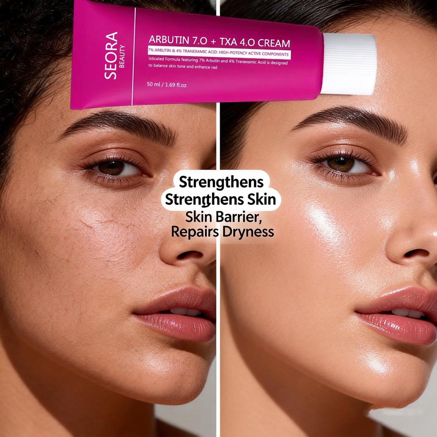 Seora Beauty Brightening Cream for Face & Body, Hydrating, Non-irritating Skin Cream (1 pack)