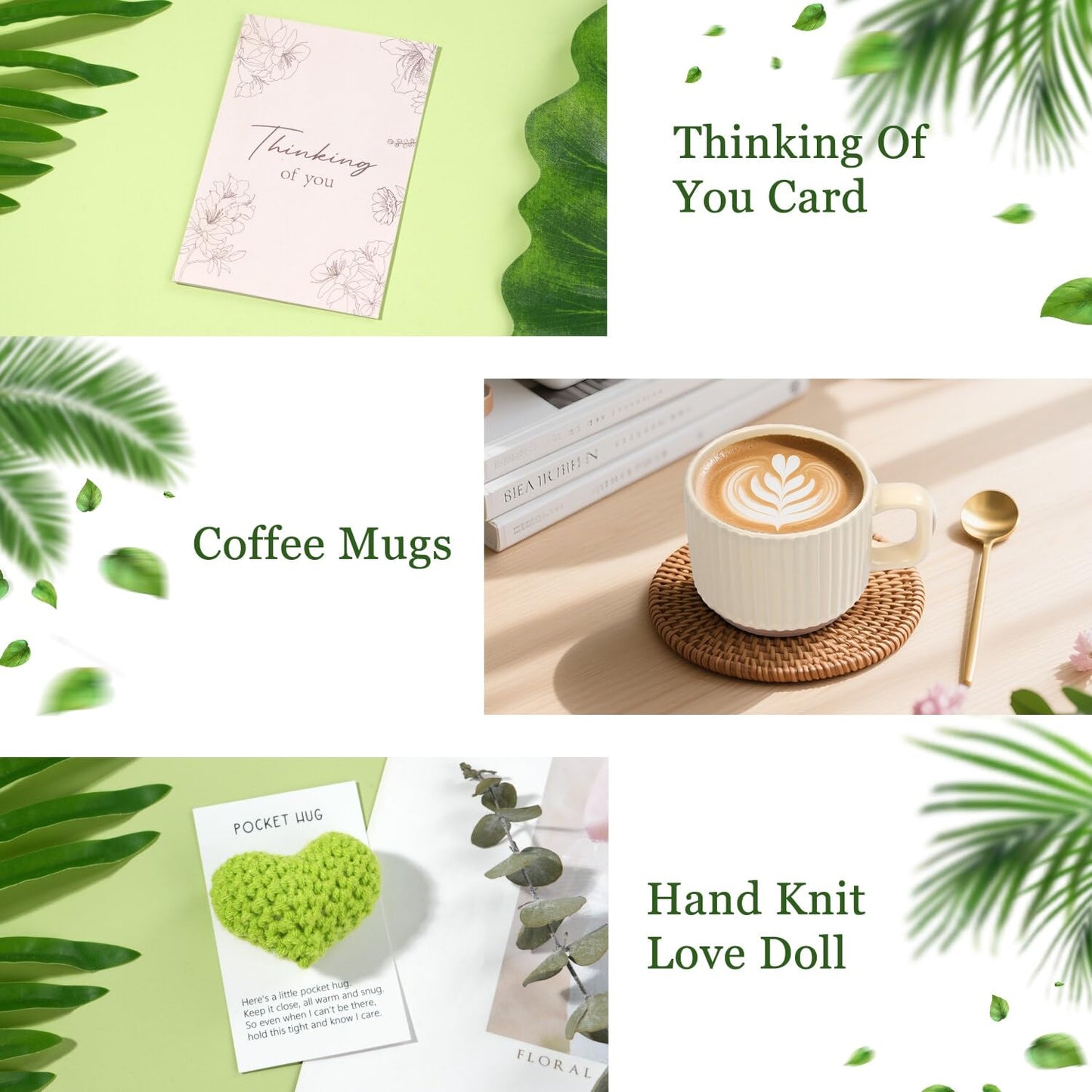 Mothers Day Thinking Of You Gifts For Women, Self Care Gift Set, Get Well Soon Gift Baskets, Care Package For Women, Feel Better, Relaxation, Sympathy, After Surgery Gift