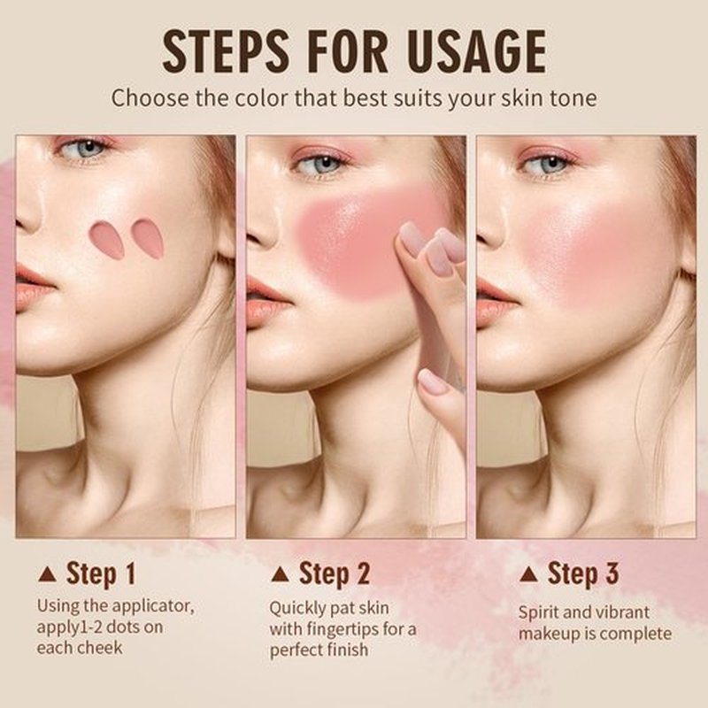 LaMu'S COSMETICS Soft Pinch Weightless Liquid Blush, Long-Lasting Beauty Natural Waterproof Face Liquid Blush For All-Day Wear (Joy-Nude Pink, 0.25fl.oz/7.5ml)