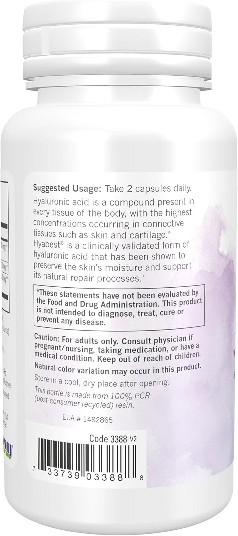 Hydration Rescue - Hyabest® Hyaluronic Acid Capsules for Youthful Skin | 60 Veg Capsules