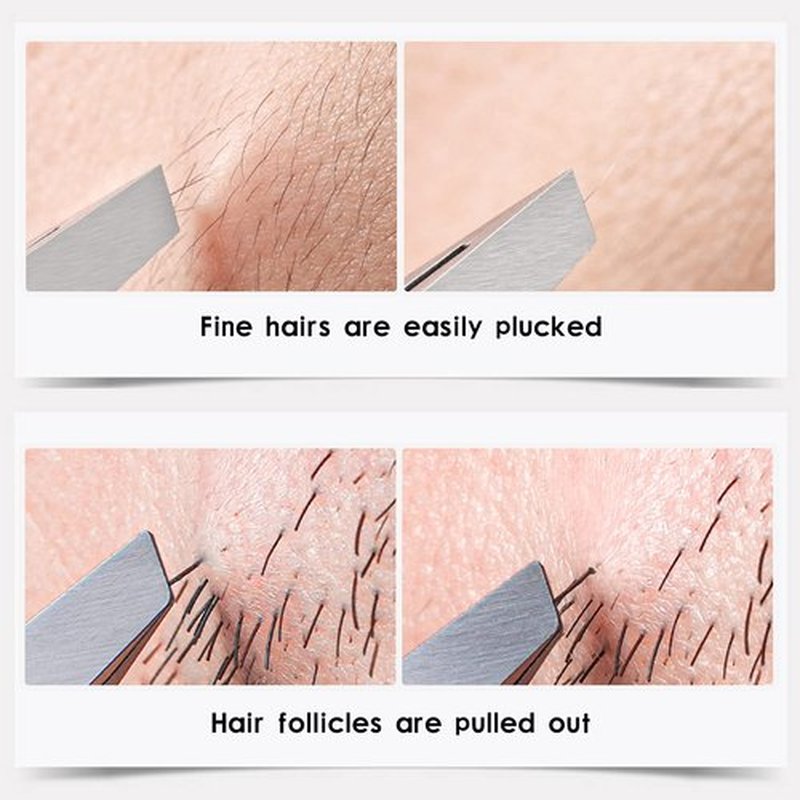 Eyebrow Tweezers for Women ZERNBER Best Precision Tweezers for Men Chin Hair Professional Tweezer for Facial Hair Remover