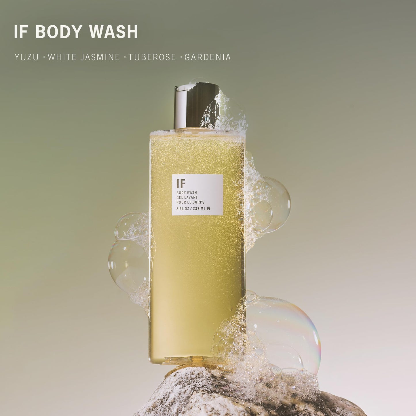 APOTHIA | IF Hand & Body Wash | Modern White Floral & Citrus | Naturally Derived Ingredients | Paraben & Sulfate Free | 8 oz