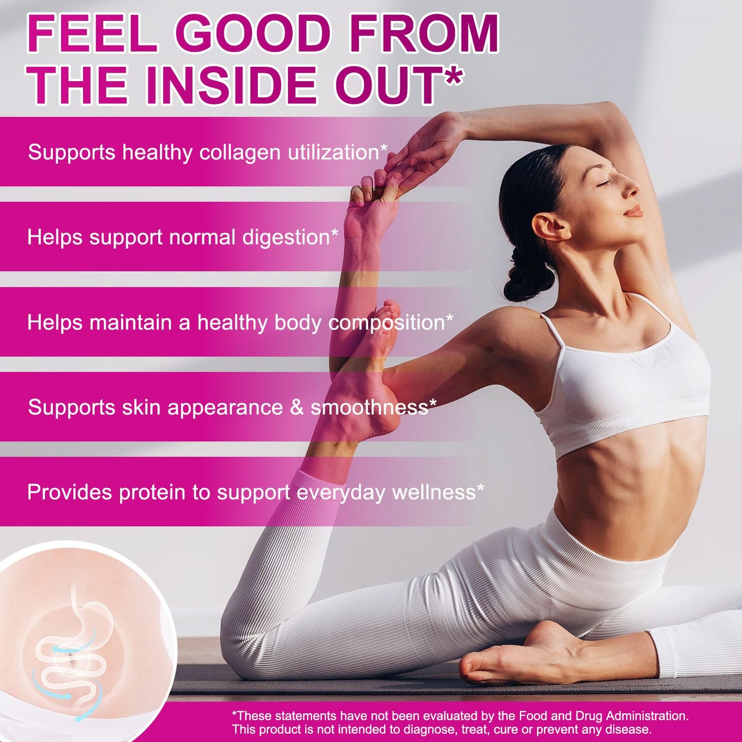 AEBEFBAW Multi Collagen Peptides Powder | Types I, II, III, V, X | 16 Oz (41 Servings) Hydrolyzed Collagen Peptides | Supports Healthy Skin, Joints, Hair, and Nails | Unflavored & Dissolves Easily
