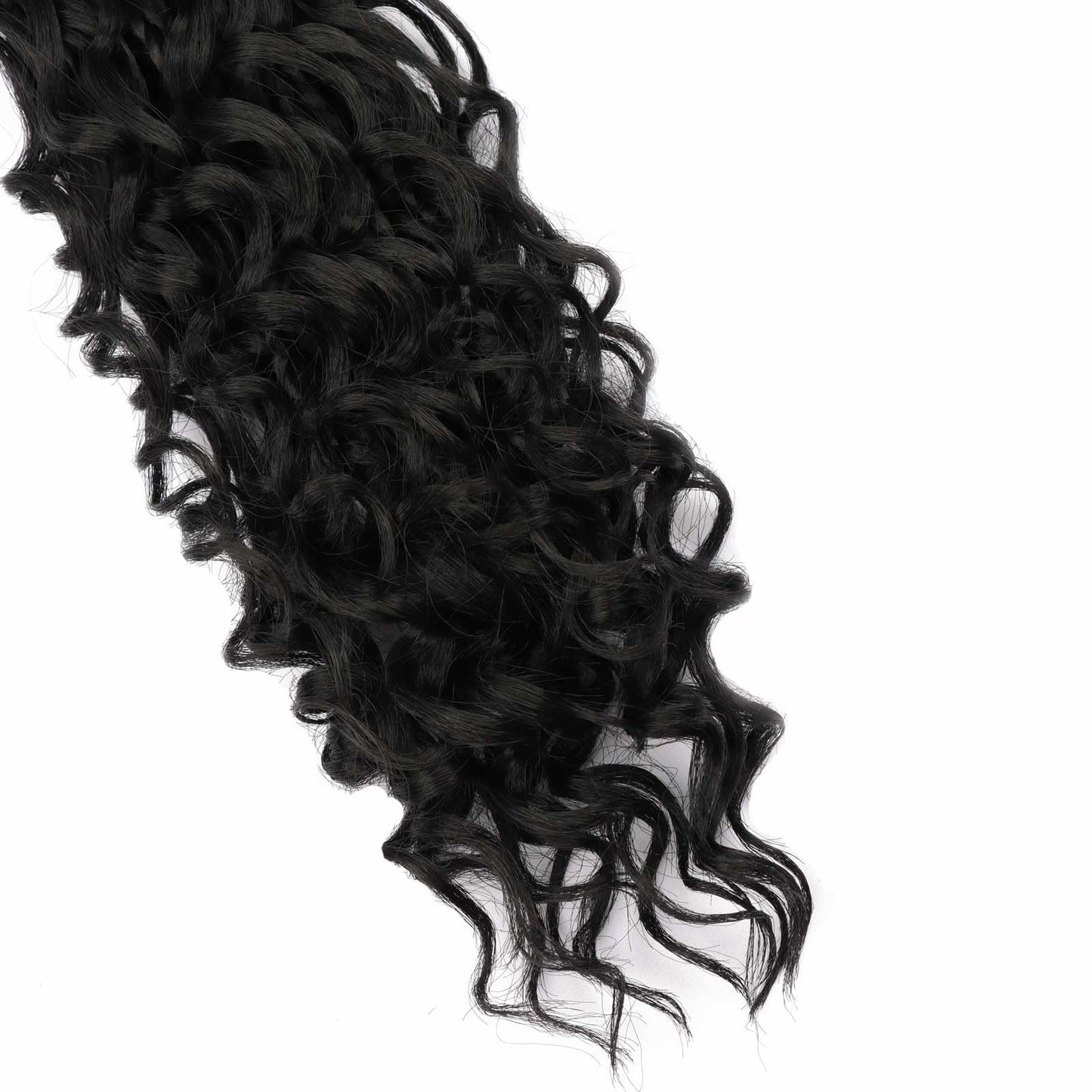8 Packs Goddess Bohemian Box Braids Crochet Hair with Curly Ends 12 Inch Boho Braids Crochet Box Braids Synthetic Braiding Hair Extensions for Black Women (1B, 12 inch 8 pack)