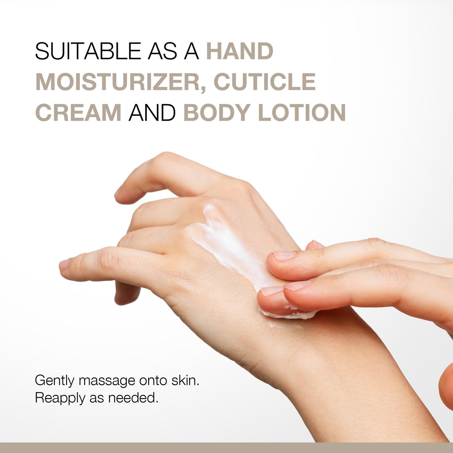 Cre8tion Spa Jasmine Hand & Body Lotion, Luxurious Lightweight Moisturizer for Silky, Smooth Skin, 3.3 Fl Oz