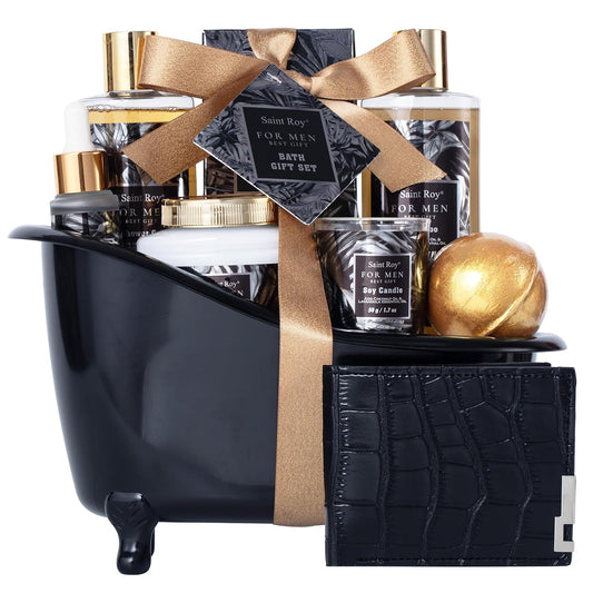 Men's Spa Gift Set - Luxurious Bath & Body Kit for Dad | Perfect Christmas & Birthday Gift