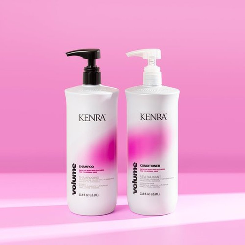 Kenra Volume Conditioner | Creates Body, Bounce & Fullness | Increases Volume up to 45% | Adds Shine | Color Safe | Fine To Normal Hair | 33.8 fl. oz.