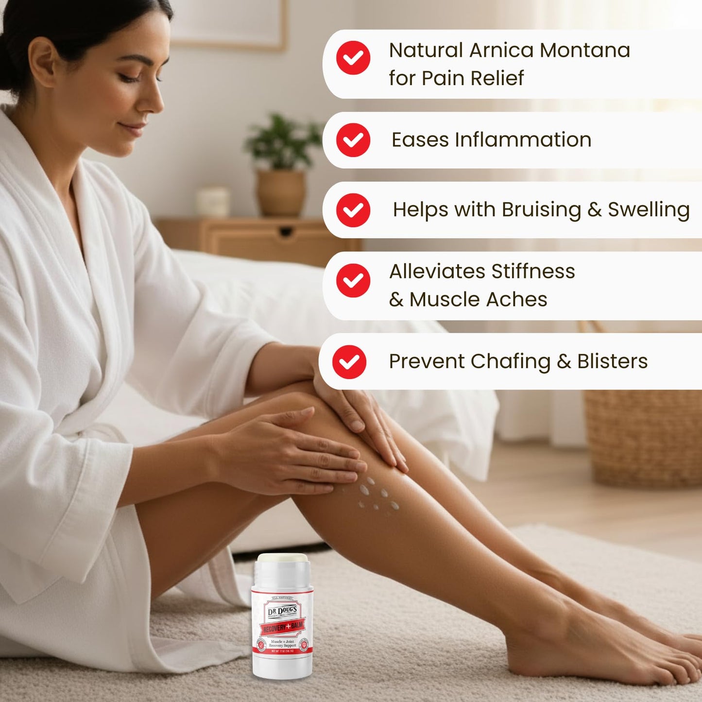 Dr. Doug's Ultimate Skin Hydration & Recovery Bundle - All-Natural Organic Balms for Sensitive Skin (3-Pack)